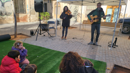 Festa hivern Mercat Origen Montserrat. Contacontes amb De moment fantàstics