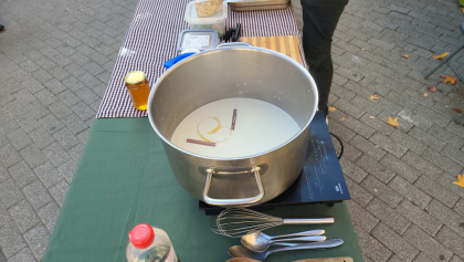 Festa hivern Mercat Origen Montserrat. Showcooking amb Jordi Llobet