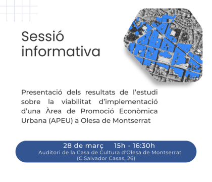 cartell informatiu APEU