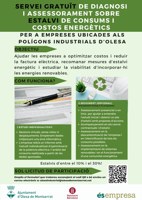 Cartell servei d'assessorament